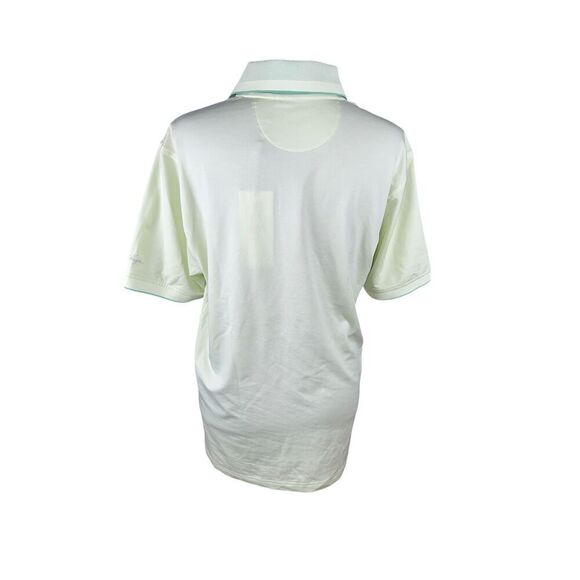 Walter Hagen men’s small pique lime green golf performance polo birdie par New - Picture 2 of 4